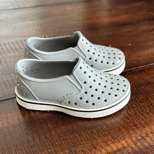 Native “Miles” Gray Slip-On Shoes